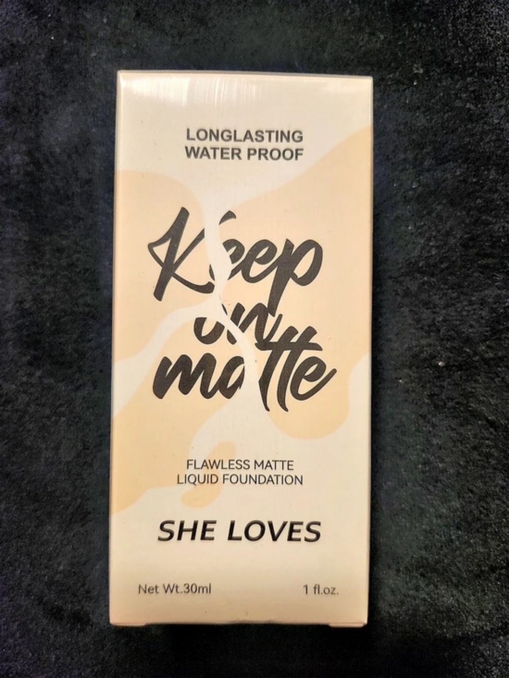 She Loves Keep On Matte Flawless Matte Liquid Foundation